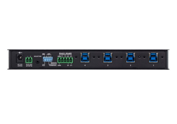 Switch Hub Industrial USB 3.2 Gen 1 4 Doors - Aten IDATA US- 334 I