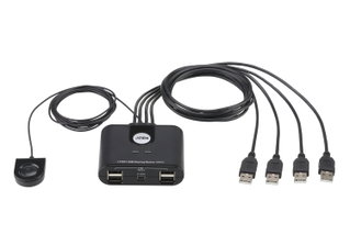 Switch Sharing Peripherals USB 2.0 4 x 4 ports - Aten IDATA US- 424