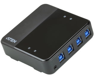 Switch Sharing Peripherals USB 3.2 Gen 1 4 x 4 Ports - Aten IDATA US 434