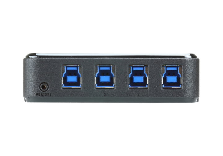 Switch Sharing Peripherals USB 3.2 Gen 1 4 x 4 Ports - Aten IDATA US 434