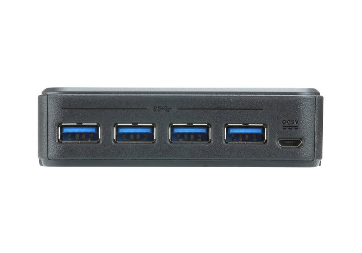 Switch Sharing Peripherals USB 3.2 Gen 1 4 x 4 Ports - Aten IDATA US 434