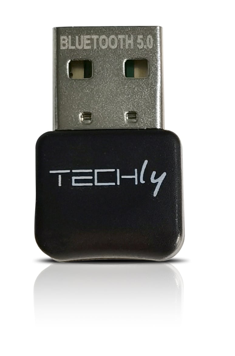 Adattatore USB Bluetooth 5.0 per PC Dongle Classe 2 + EDR 10m - Techly IDATA USB-BLT5