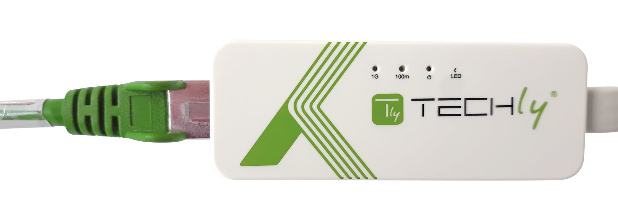 Adattatore Convertitore USB 3.0 Ethernet Gigabit RJ45 Lan - Techly IDATA USB-ETGIGA-3A
