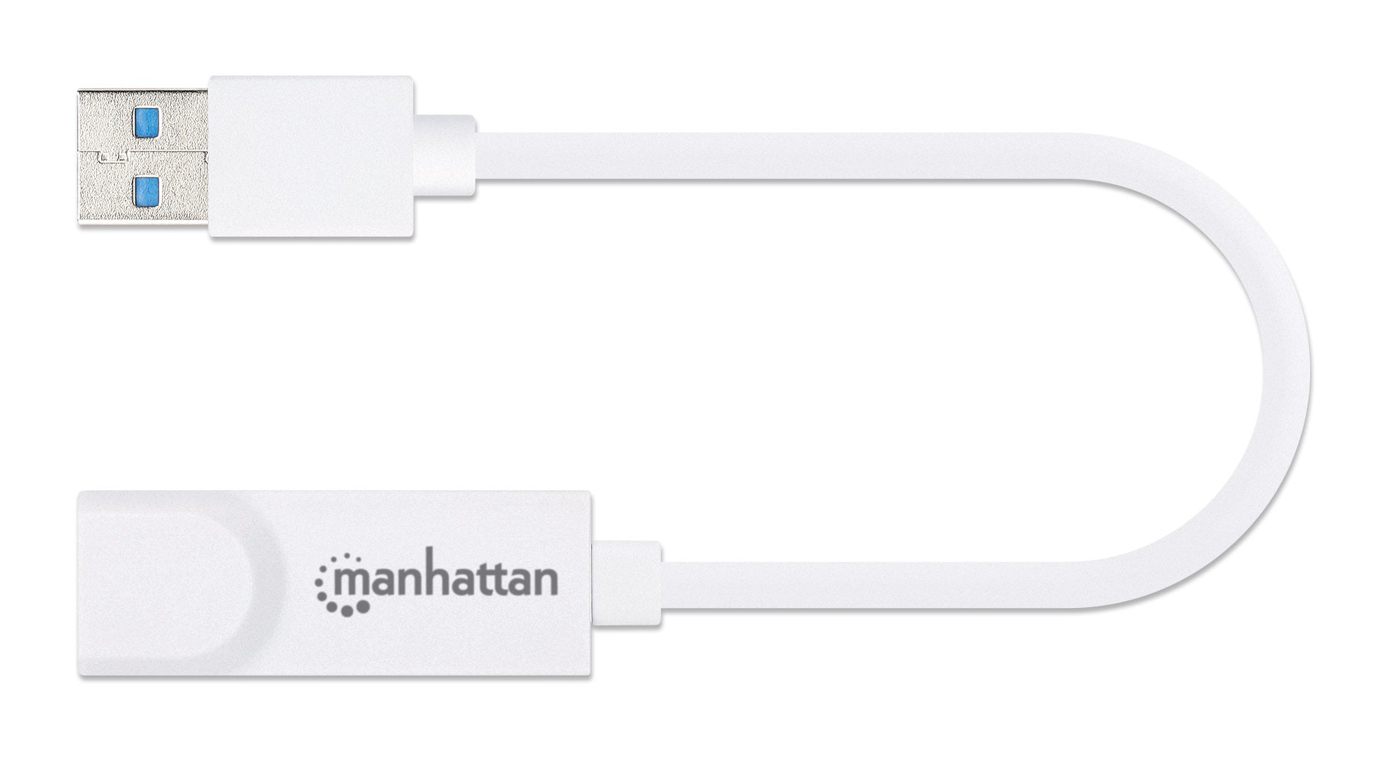 Adattatore USB 3.2 con porta Ethernet LAN 1Gbps - Manhattan IDATA USB-ETGIGA3