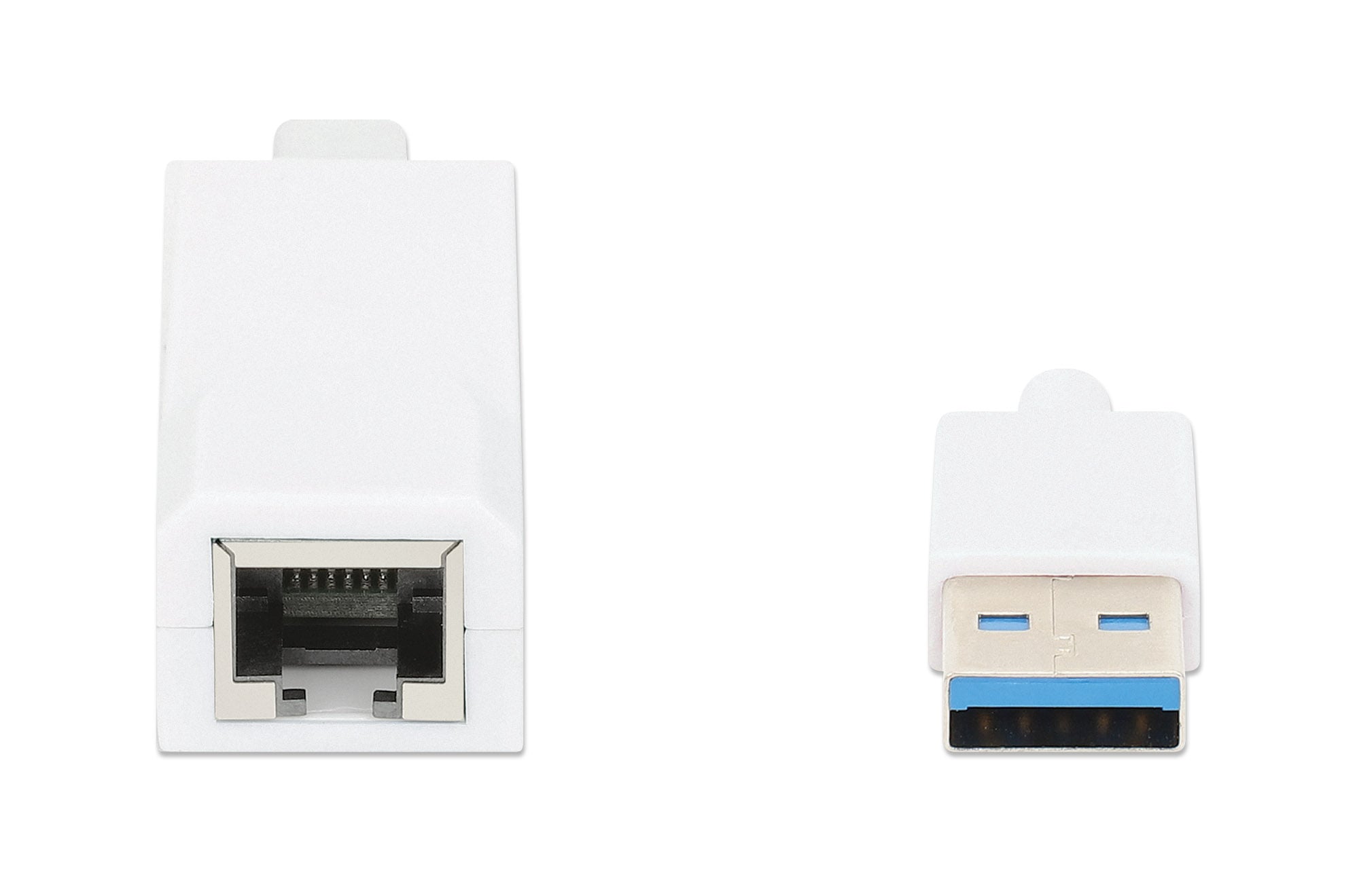Adattatore USB 3.2 con porta Ethernet LAN 1Gbps - Manhattan IDATA USB-ETGIGA3