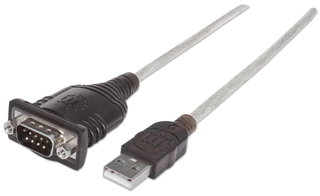 USB to RS 232 9 -pin - Manhattan USB-SER- 2 B serial converter