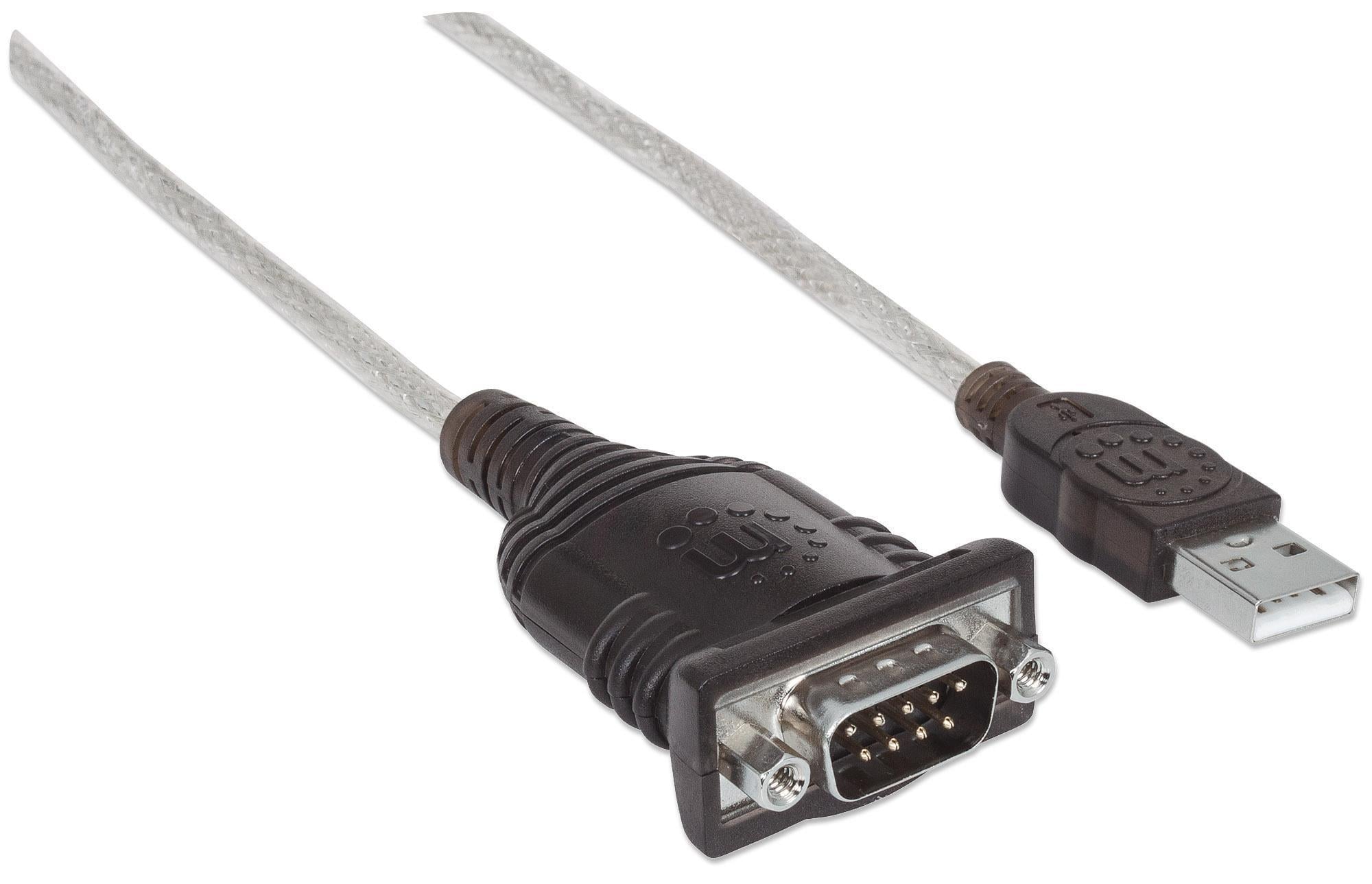 Convertitore Adattatore Manhattan da USB a Seriale in Sacchetto - IDATA USB-SER-2B