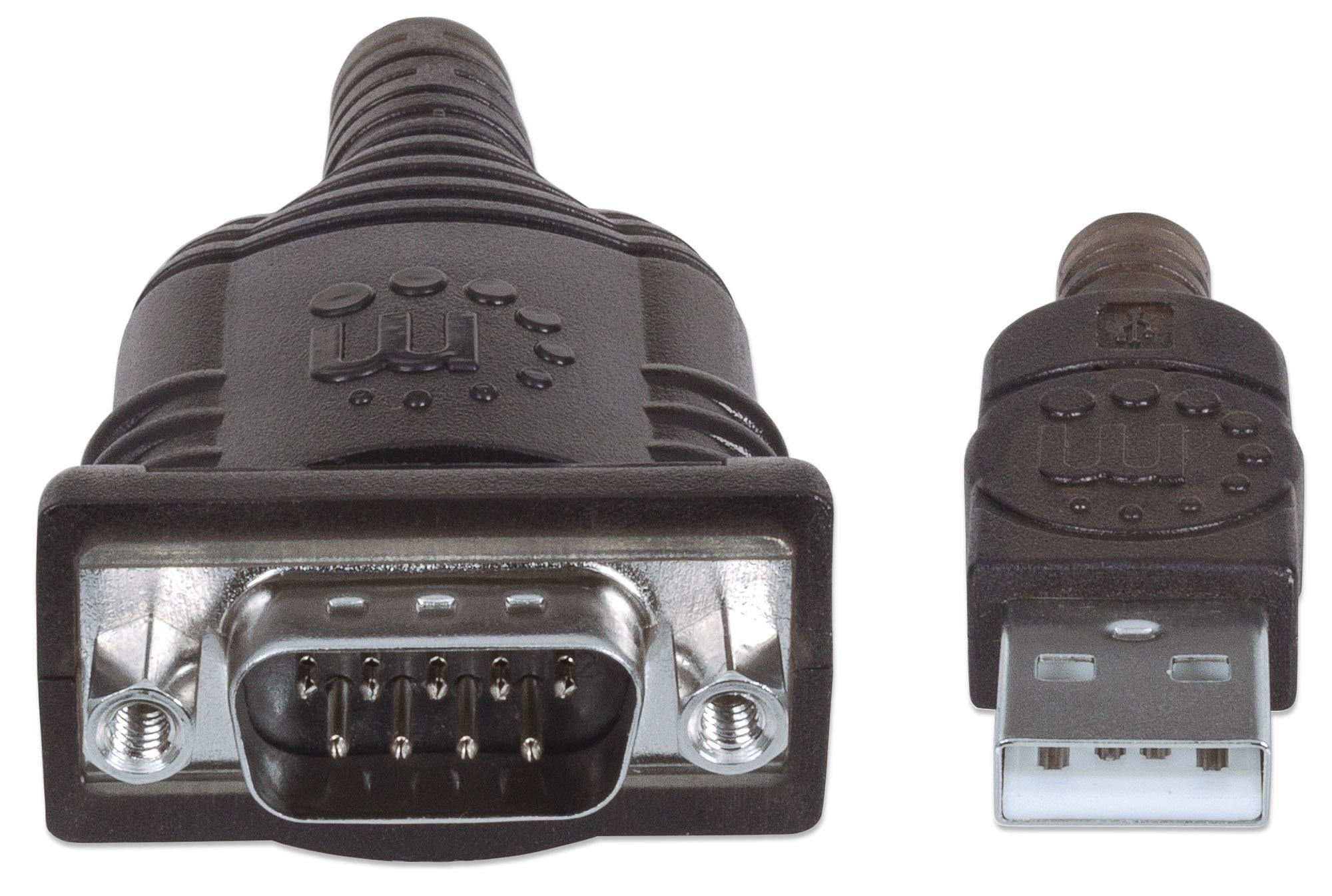 Convertitore Adattatore Manhattan da USB a Seriale in Sacchetto - IDATA USB-SER-2B