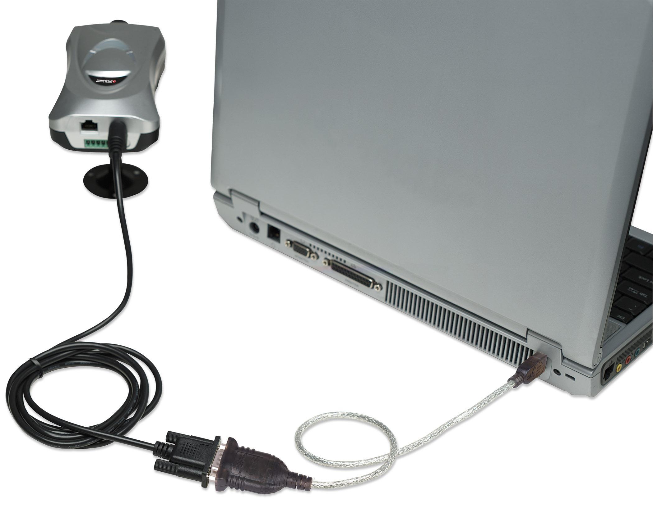 Convertitore Adattatore Manhattan da USB a Seriale in Sacchetto - IDATA USB-SER-2B