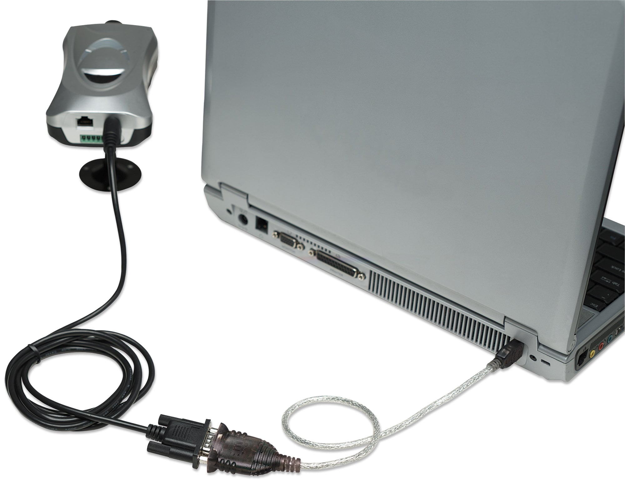 Convertitore Adattatore Manhattan da USB a Seriale chipset FTDI - IDATA USB-SER-2F