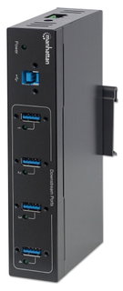 Hub Industriale USB 3.2 4 Porte - Manhattan IDATA USB3-SER-4MH