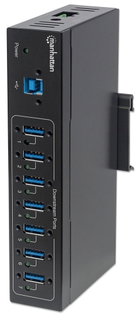 Industrial Hub USB 3.2 7 Doors - Manhattan IDATA USB 3 -SER- 7 MH