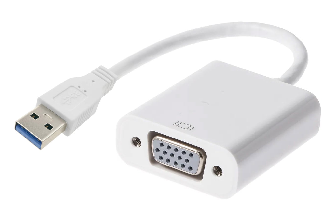 Cavo Convertitore Adattatore da USB 3.2 USB A Maschio a VGA Femmina - Techly NP IDATA USB3-SVGA