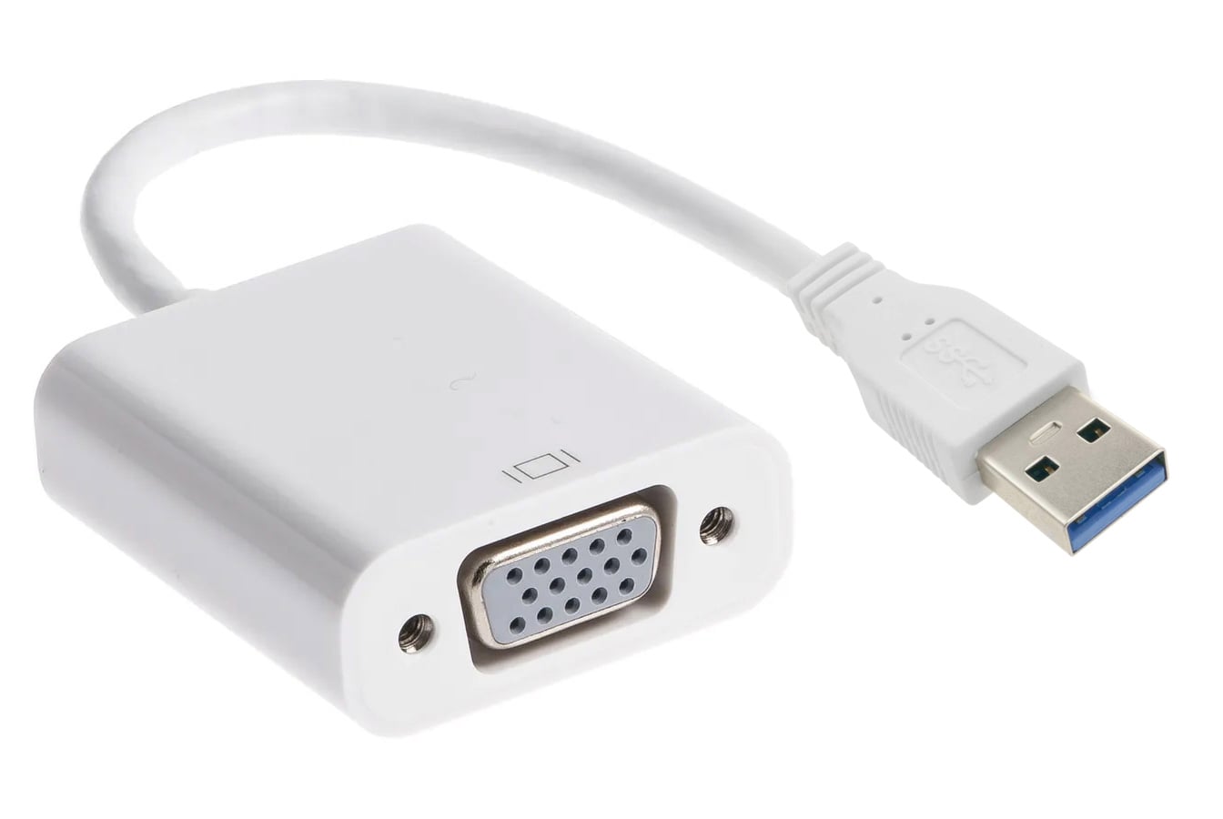 Cavo Convertitore Adattatore da USB 3.2 USB A Maschio a VGA Femmina - Techly NP IDATA USB3-SVGA