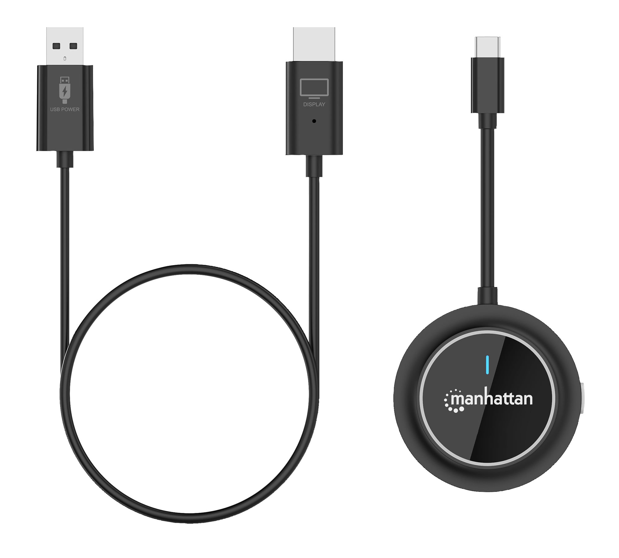 Kit di Presentazione Wireless da USB-C™ a HDMI 1080p - Manhattan IDATA USBC-1080WL