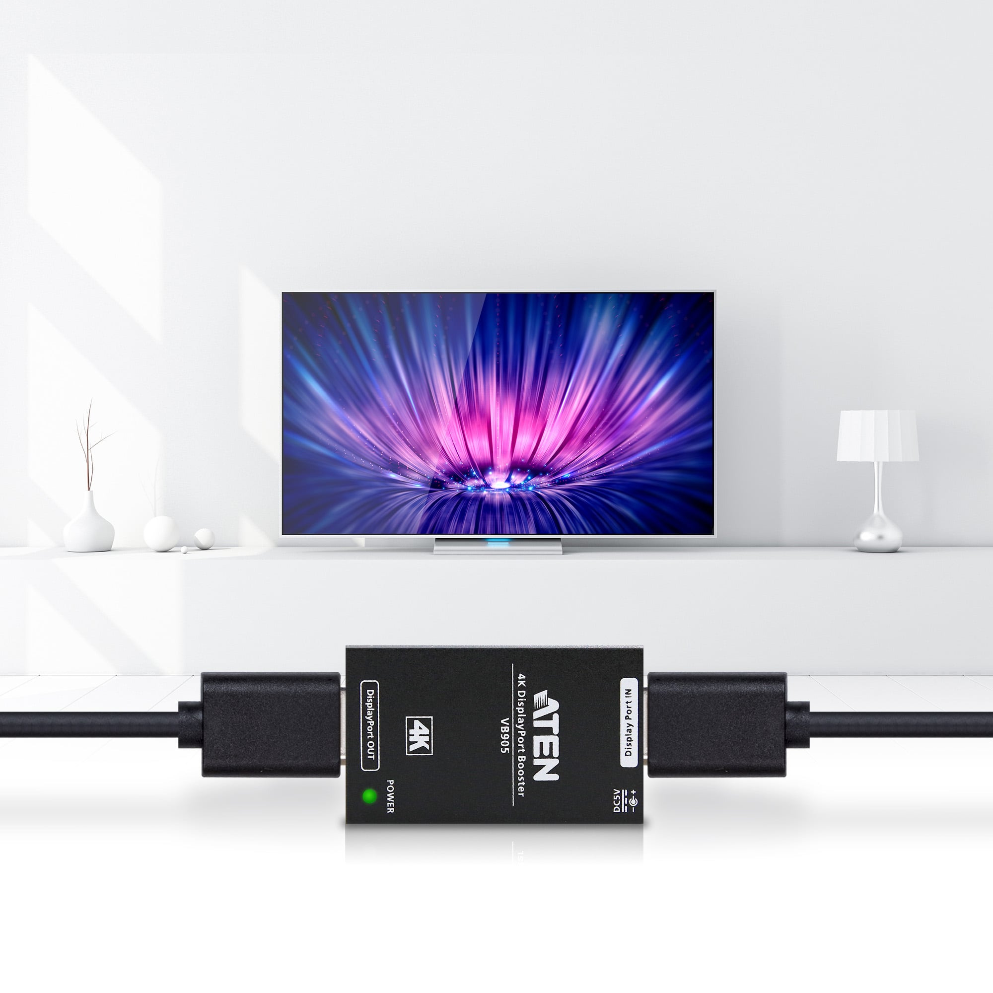 Amplificatore DisplayPort 4K reale 10m VB905 - Aten IDATA VB-905