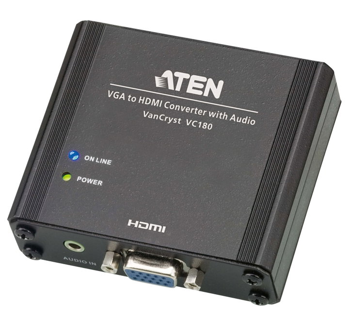 VGA/Audio Converter to HDMI - ATEN IDATA VC- 180