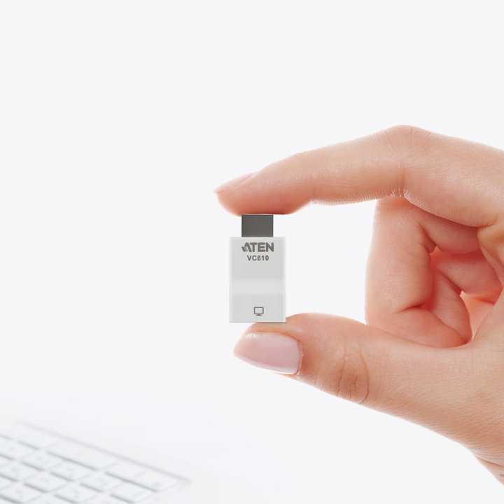 Mini adapter from HDMI to VGA - ATEN IDATA VC- 810