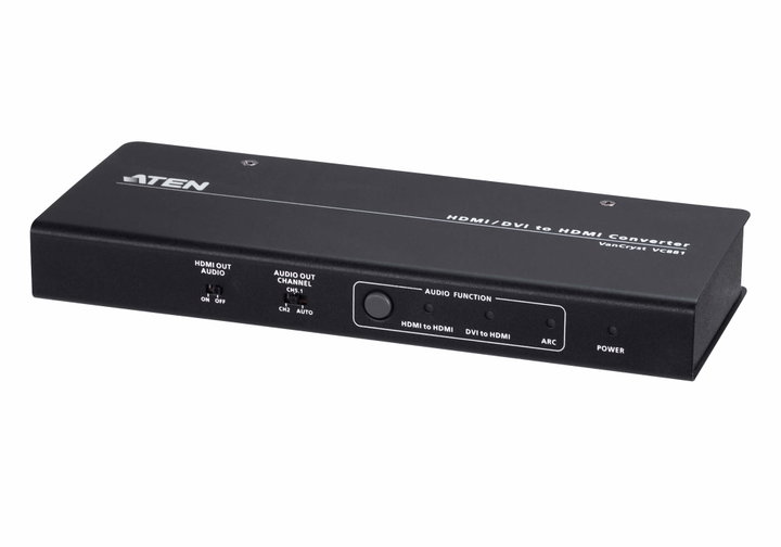 Converter from 4 K HDMI/DVI to HDMI with Audio Disassembler - Aten IDATA VC- 881