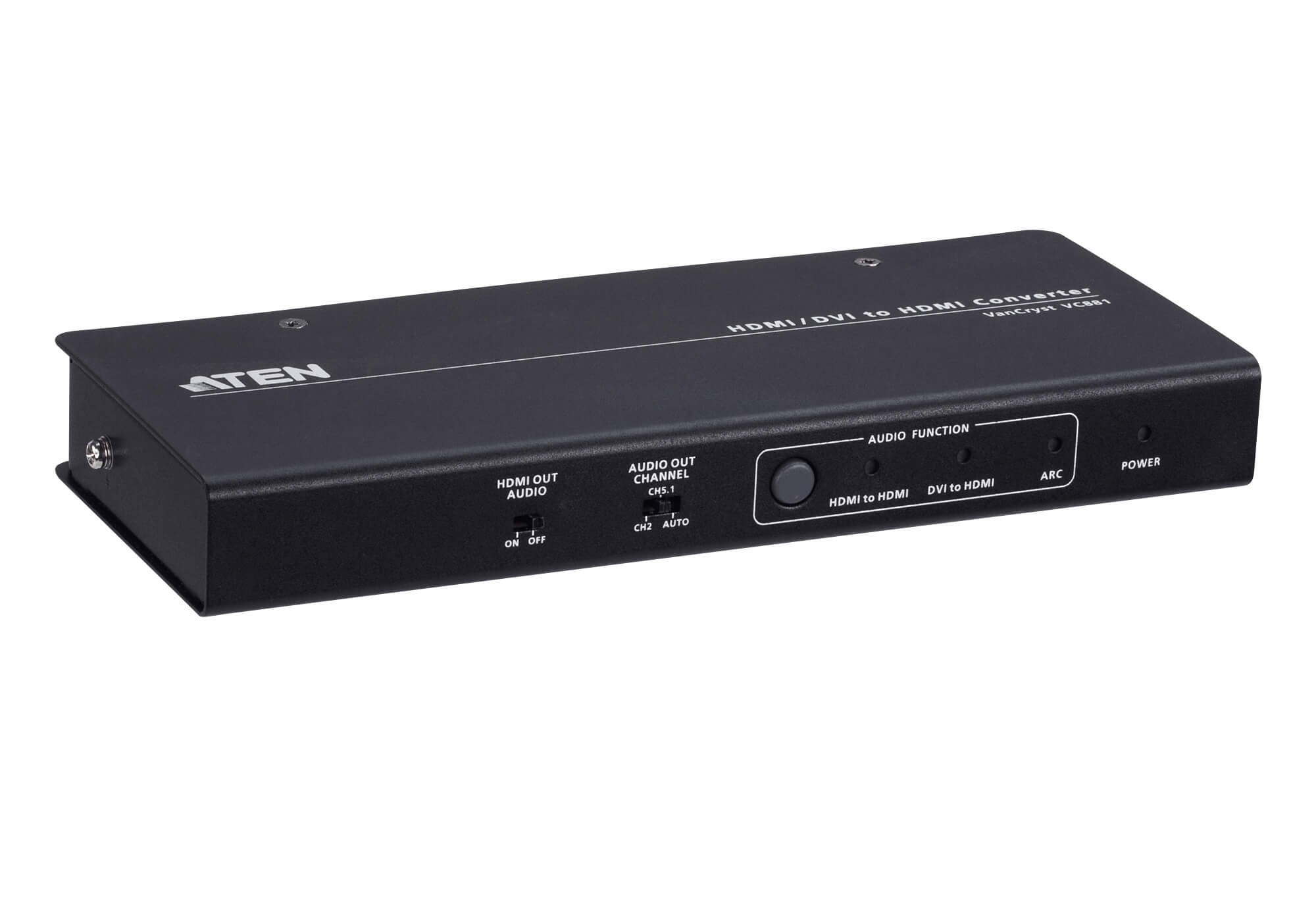 Converter from 4 K HDMI/DVI to HDMI with Audio Disassembler - Aten IDATA VC- 881