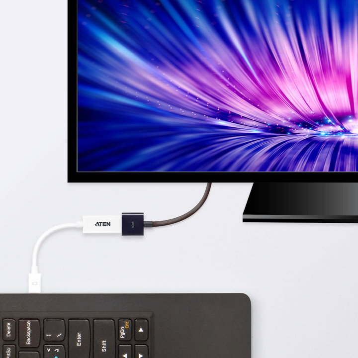 Mini DisplayPort (Thunderbolt) adapter to HDMI - Aten IDATA VC- 980