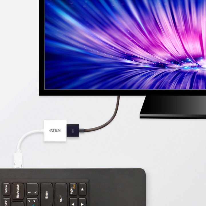 Adattatore DisplayPort a HDMI - Aten IDATA VC-985