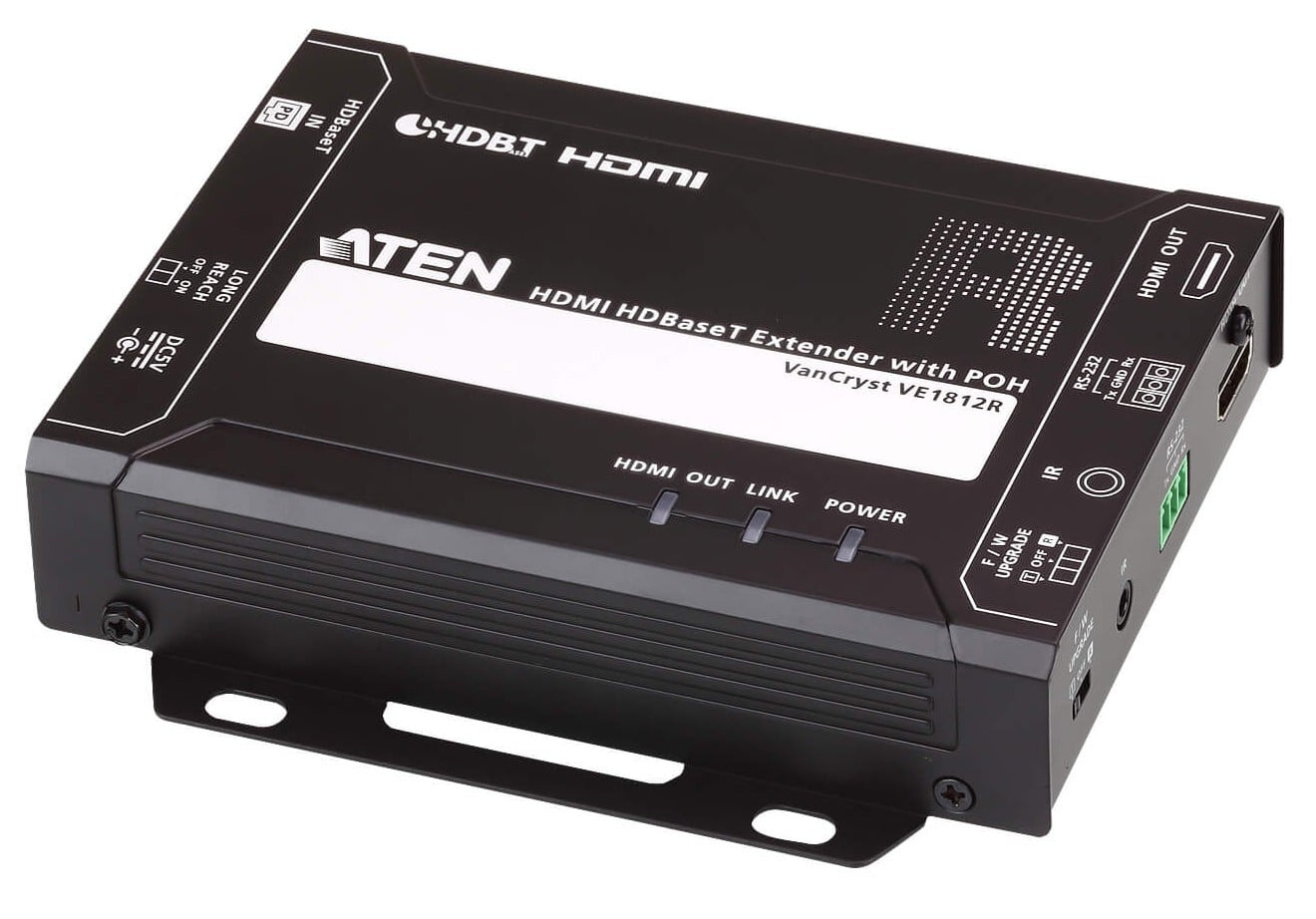 Ricevitore HDBaseT Classe A HDMI con POH 4K a 100m, VE1812R - Aten IDATA VE-1812R