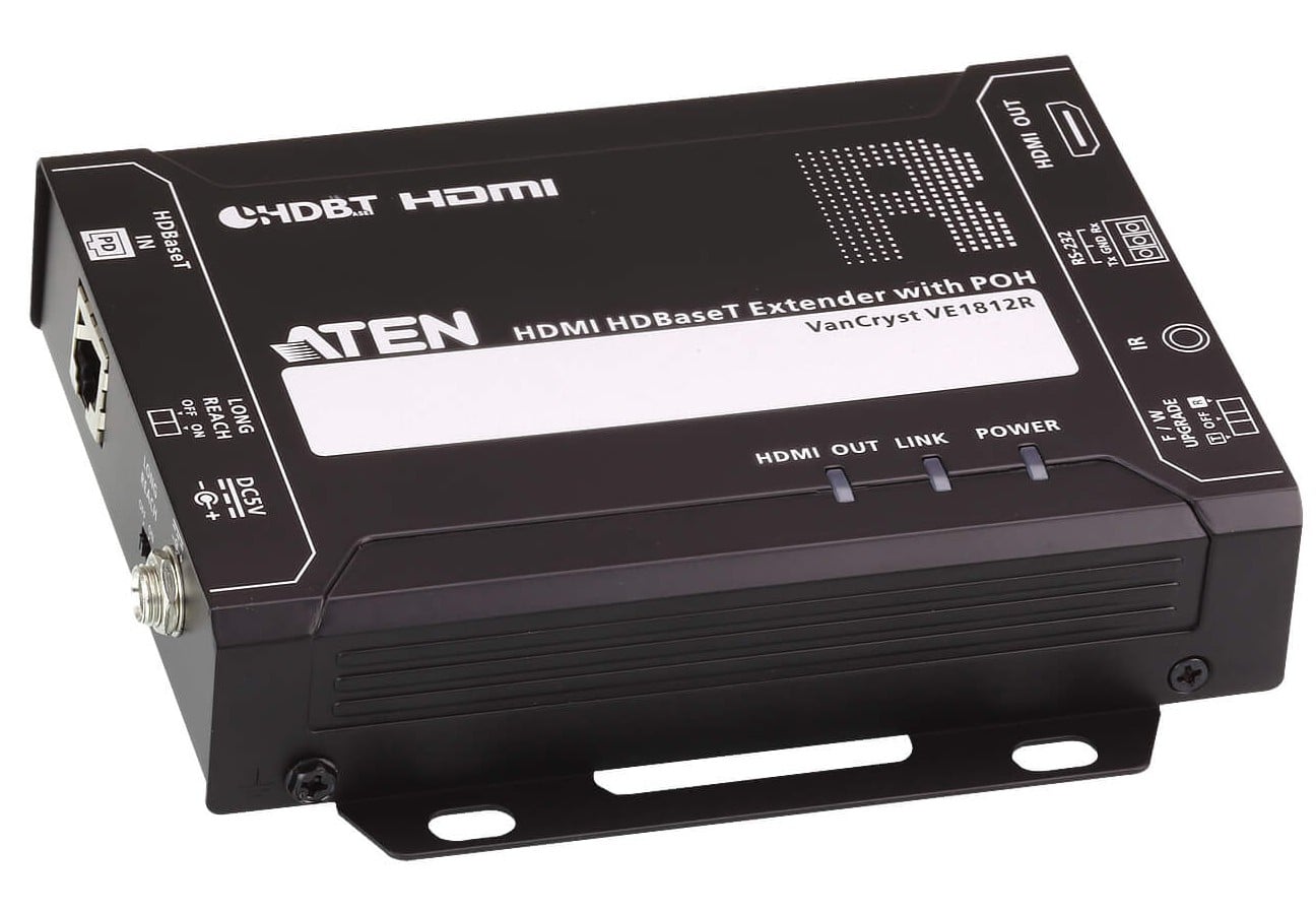 Ricevitore HDBaseT Classe A HDMI con POH 4K a 100m, VE1812R - Aten IDATA VE-1812R