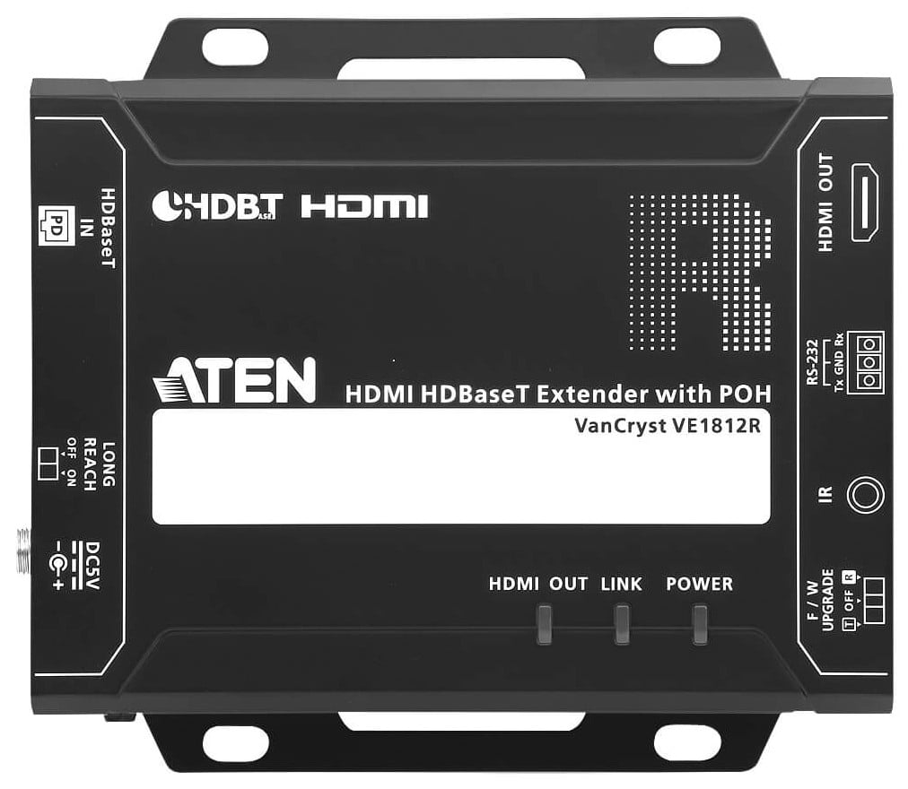 Ricevitore HDBaseT Classe A HDMI con POH 4K a 100m, VE1812R - Aten IDATA VE-1812R