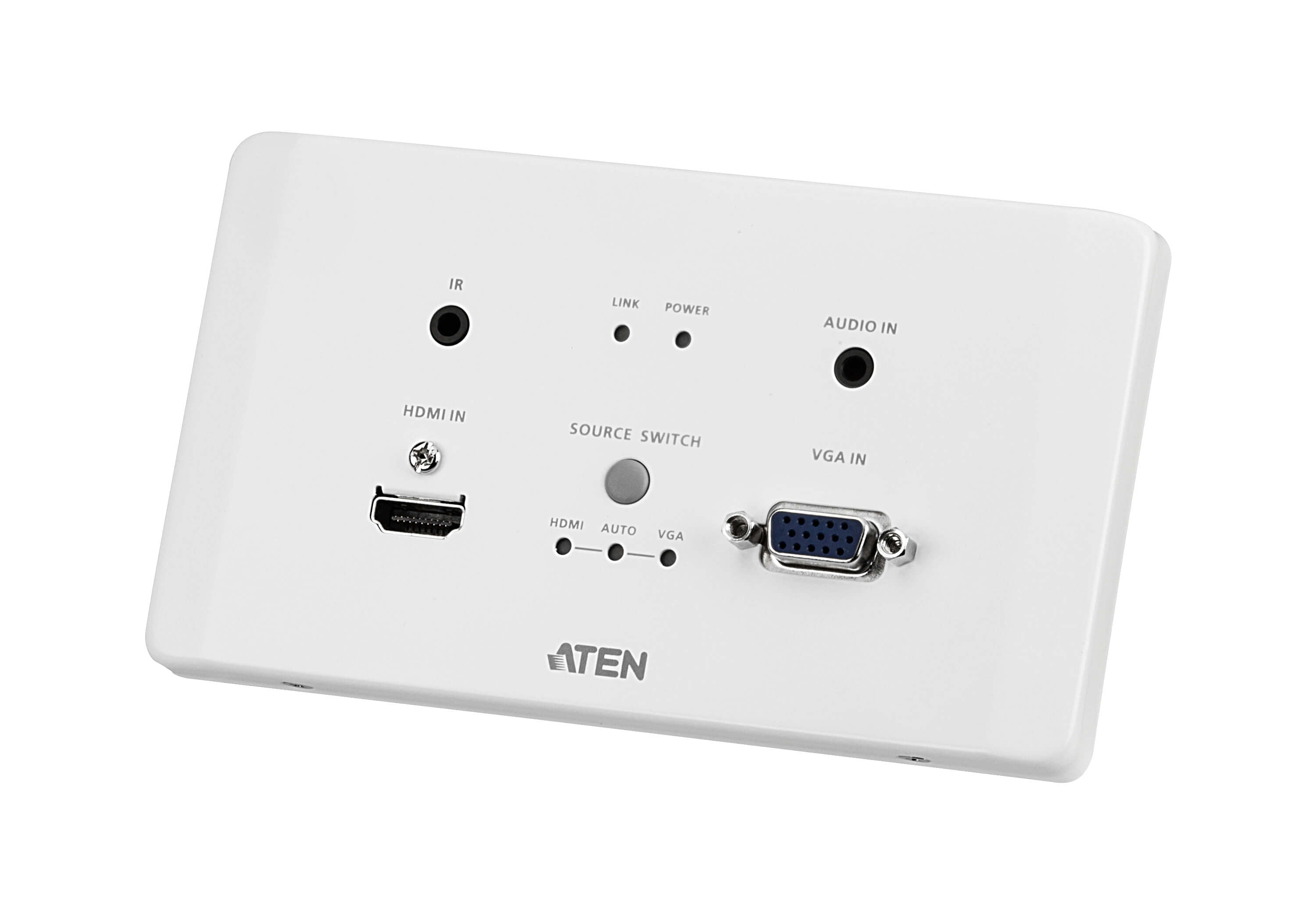 Trasmettitore HDBaseT HDMI VGA Piastra da Parete 4K a 100m, VE2812AEUT - Aten IDATA VE-2812AEUT