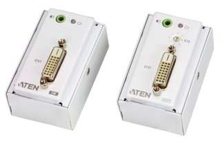 Extensor DVI/Audio Cat 5 with wall plate 1920 x 1200 to 40 m - ATEN IDATA VE- 607