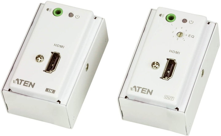 Estensore HDMI/Audio Cat5 con piastra a parete 1080p 40m - ATEN IDATA VE-807