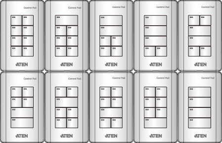 Sistema di controllo ATEN: Pad di controllo 12 pulsanti, VK0200 - IDATA VK-0200