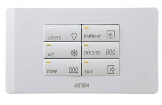 12 keypad Customizable buttons for ATEN control system - ATEN IDATA VK- 112 EU