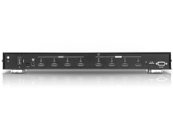 Switch Matrix 4 x 4 HDMI 4 K with IR remote control - Aten IDATA VM- 0404 H