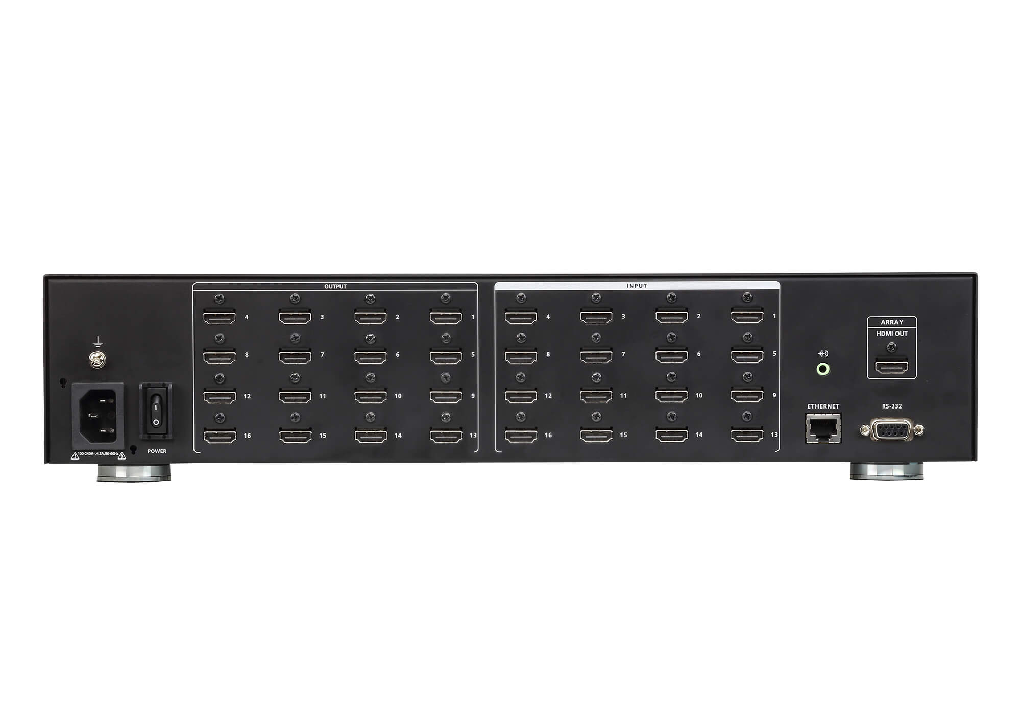 Switch Matrix HDMI 16x16 con Scaler, VM51616H - Aten IDATA VM-51616H