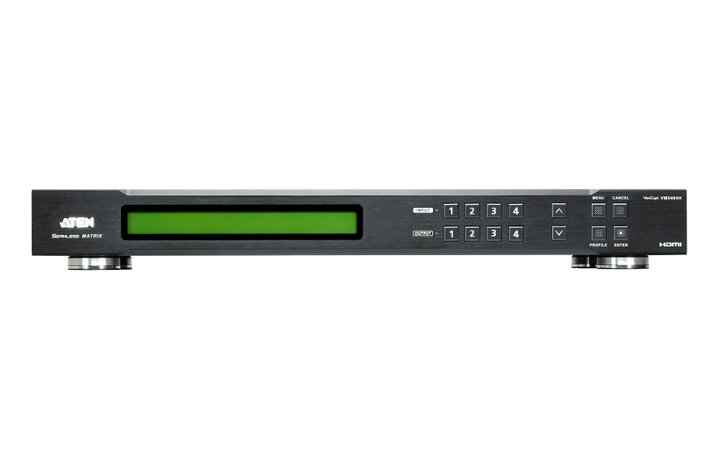 Switch Matrix 4x4 HDMI con Videowall e Scaler - ATEN IDATA VM-5404H