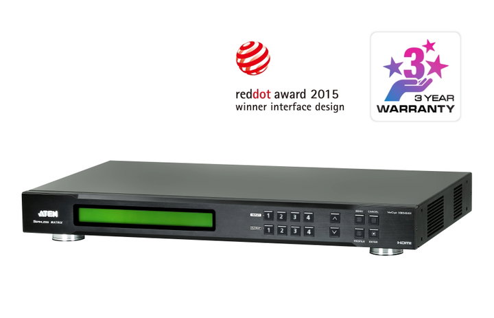 Switch Matrix 4x4 HDMI con Videowall e Scaler - ATEN IDATA VM-5404H