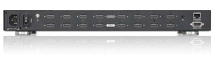 Switch Matrix 8x8 HDMI con Videowall e Scaler - ATEN IDATA VM-5808H