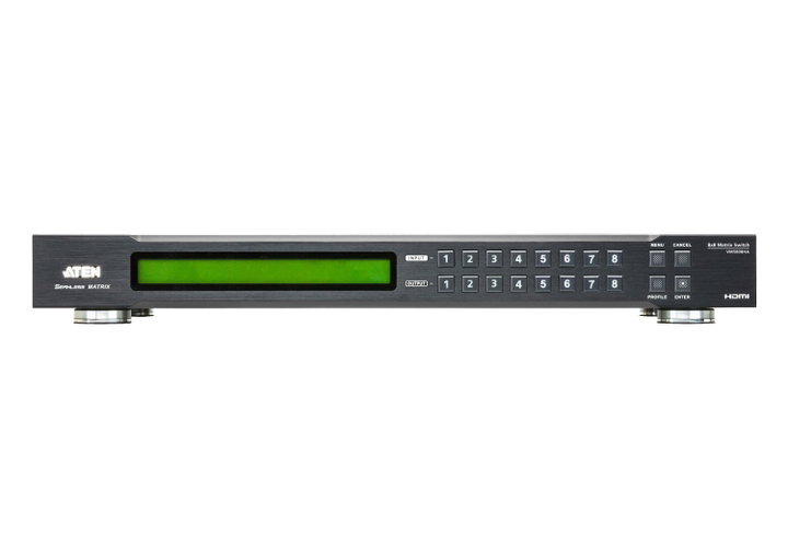Matrix HDMI 8x8 con Videowall e Scaler - Aten IDATA VM-5808HA