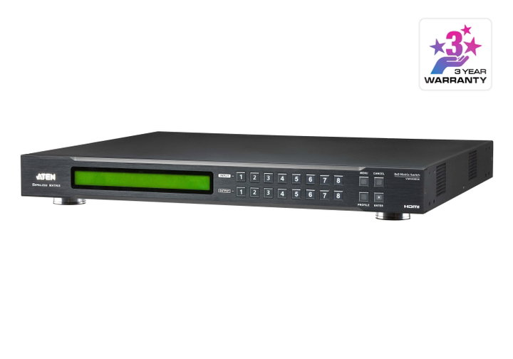Matrix HDMI 8x8 con Videowall e Scaler - Aten IDATA VM-5808HA