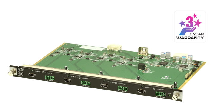 Input card 4 K HDMI to 4 Doors VM 7814 - Aten IDATA VM- 7814