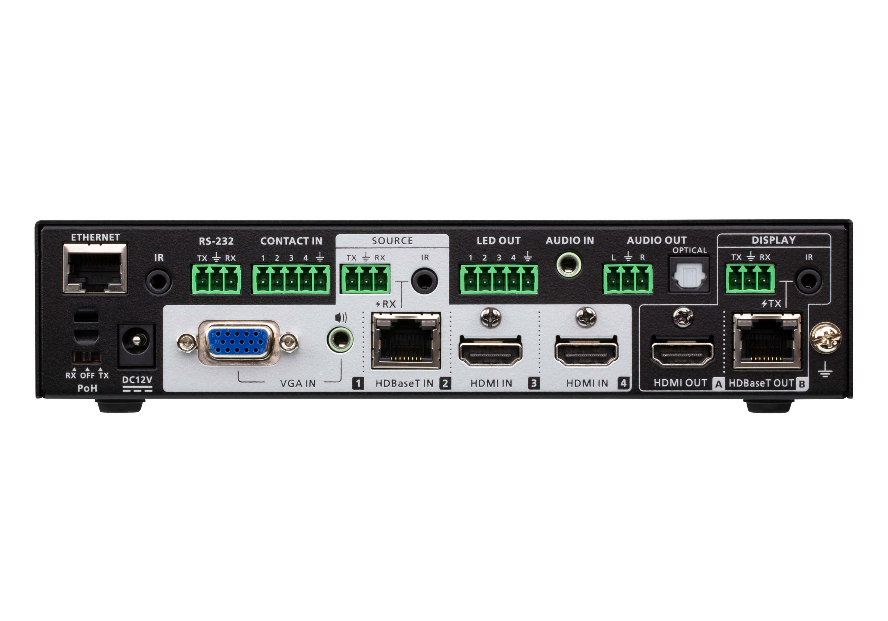 Switch matrix presentations True 4 K 4 x 2 with HDBaseT-Lite - Aten IDATA VP- 1421