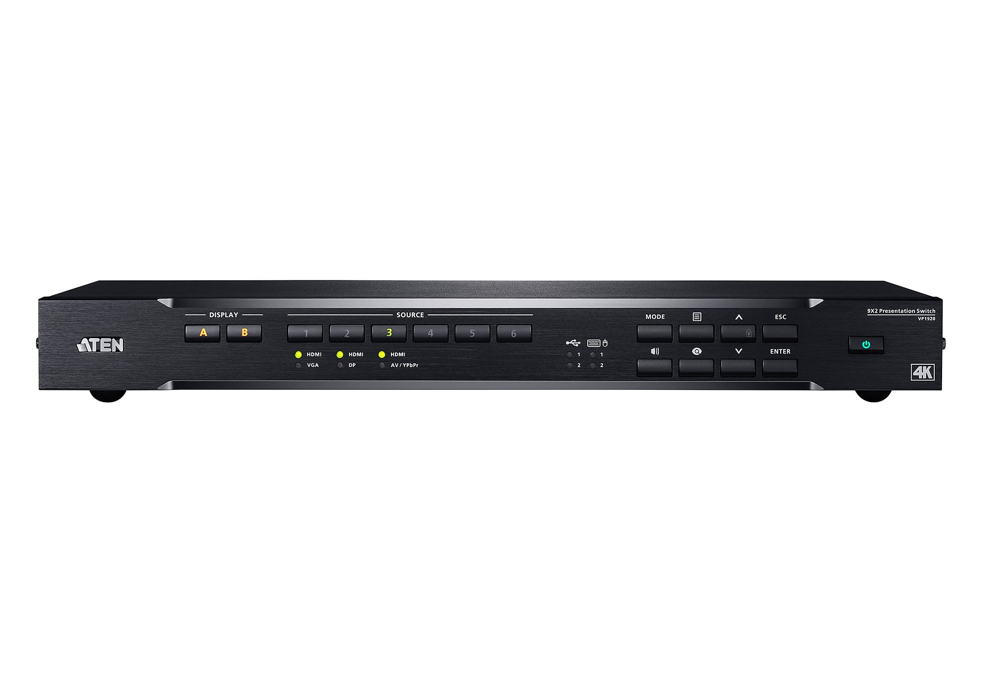 Switch matrix per presentazioni 4K 9x2, VP1920 - Aten IDATA VP-1920