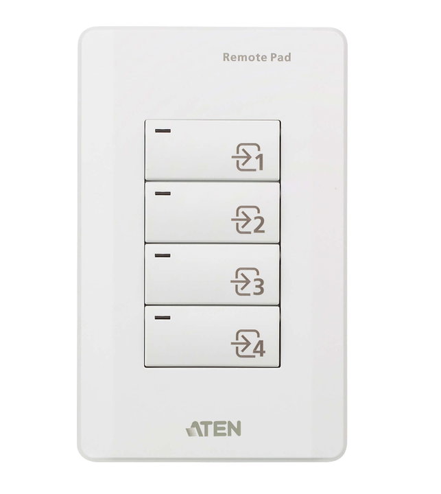 Pad remoto alloggiamento contatti a 4 tasti - Aten IDATA VPK-104