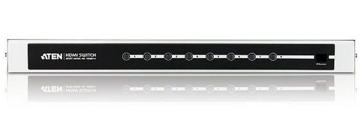 Switch Audio Video HDMI 8 ports with IR remote control - ATEN IDATA VS- 0801 H