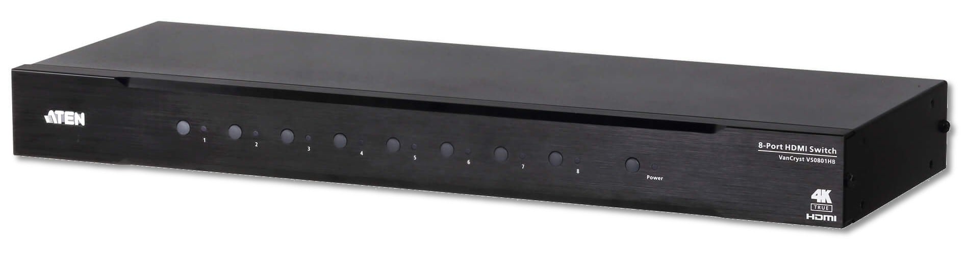 Switch HDMI 4K Reale a 8 porte, VS0801HB - Aten IDATA VS-0801HB