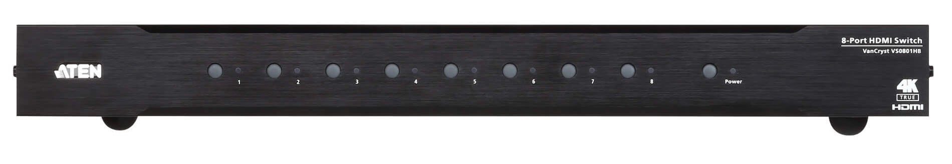 Switch HDMI 4K Reale a 8 porte, VS0801HB - Aten IDATA VS-0801HB