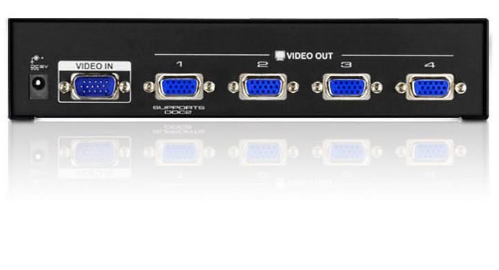 Splitter Video VGA a 4 porte 450MHz, VS134A - Aten IDATA VS-134A