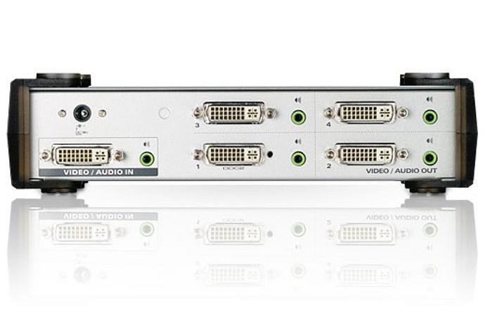 Splitter DVI/Audio 4 - doors - Aten IDATA VS- 164